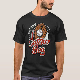 Camiseta Softbol Gráfico Meninos Homens Crianças Apanhador 