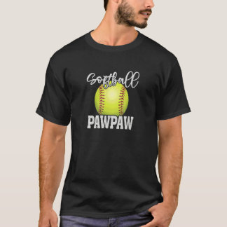 Camiseta Softbol Papaia Vintage Softbol Família Combinando