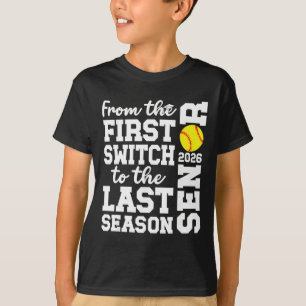 Camiseta Softbol Sênior Graduação 2026 Sênior Softbol Pl