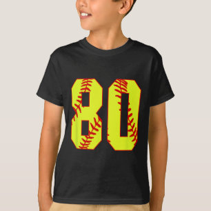 Camiseta Softll #80 Arremesso Rápido Amor Softll Jogador Fa
