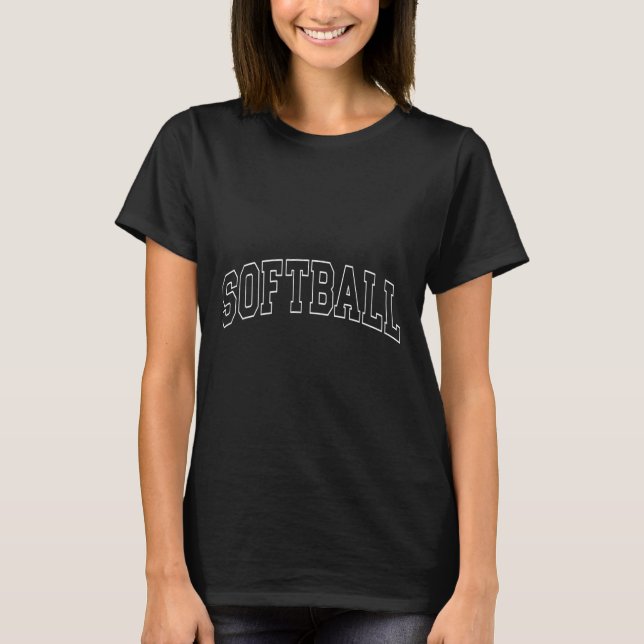 Camiseta Softll - Campus da Faculdade Universitária Varsity (Frente)