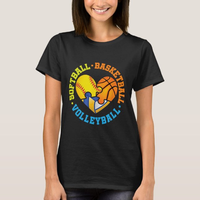 Camiseta Softll Sketll Volei  (Frente)