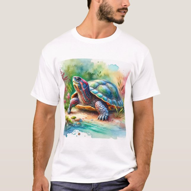 Camiseta Softshell Turtle 221024AREF149 - Watercolor (Frente)