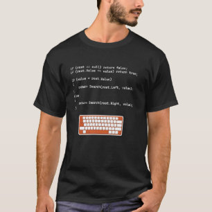 Camiseta Software De Programação De Nó De Pesquisa Da Árvor