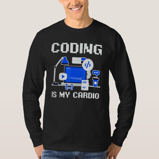 Camiseta Software Developer Programmer Coder Coding Is My C (Frente)