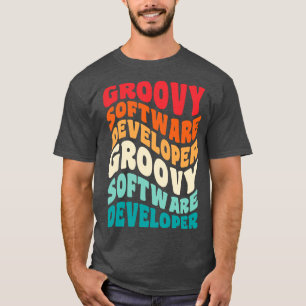 Camiseta Software Developer Vintage Retro 60s 70s 80s Vibes