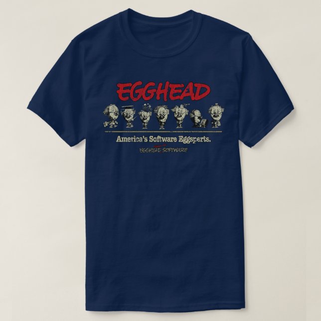 Camiseta Software Egghead 1984 (Frente do Design)
