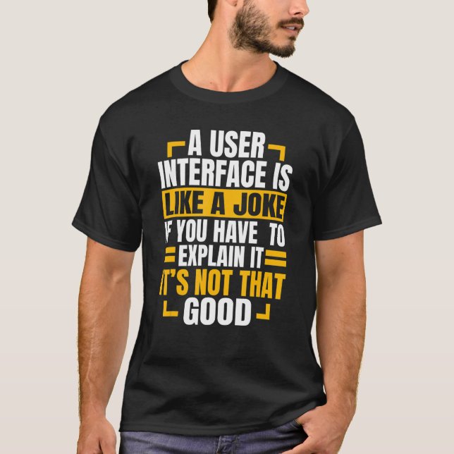 Camiseta Software para desenvolvedores da Web Programador C (Frente)