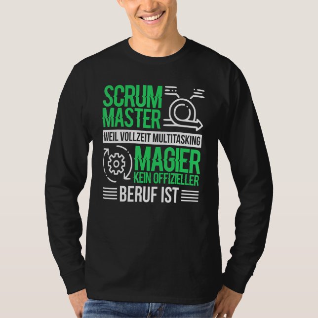 Camiseta Software Puppet Chefs Agile Scrum Master (Frente)
