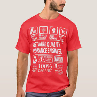 Camiseta Software Quality Assurance Engineer MultiTasking C