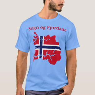 Camiseta Sogn og Fjordane County Noruega