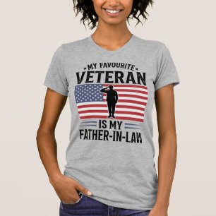 Camiseta Sogra Veterano Citação Patriótica Vintage Desi