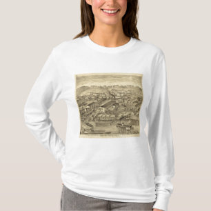 Camiseta Soho viu e moinhos e jardas de aplanamento da