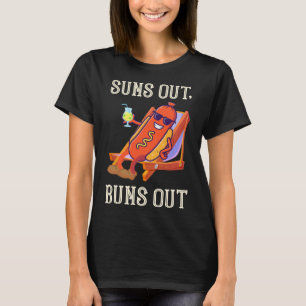 Camiseta Sóis Fora Pães de Cachorro Quente Fora Salsicha Bb