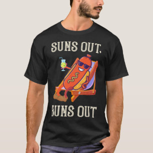Camiseta Sóis Fora Pães de Cachorro Quente Fora Salsicha Bb
