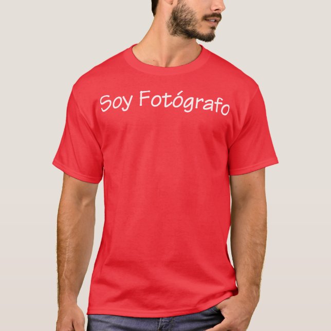 Camiseta Soja Fotografo (Frente)