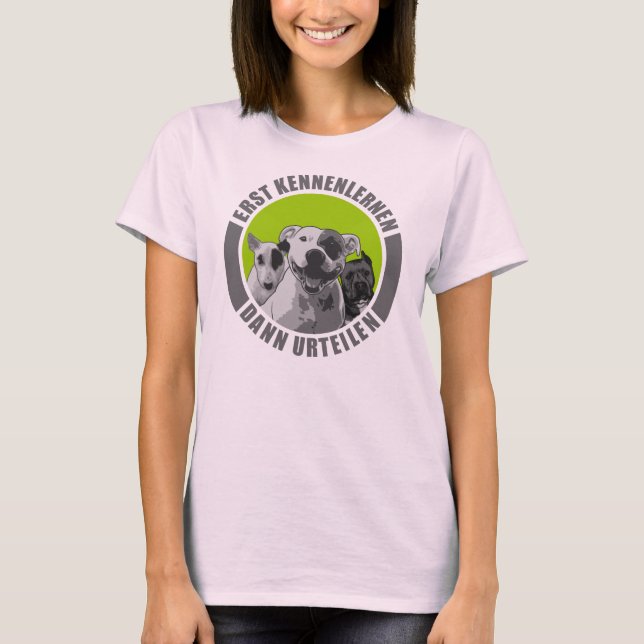 Camiseta SOKA - Erst kennenlernen dann urteilen! (Frente)