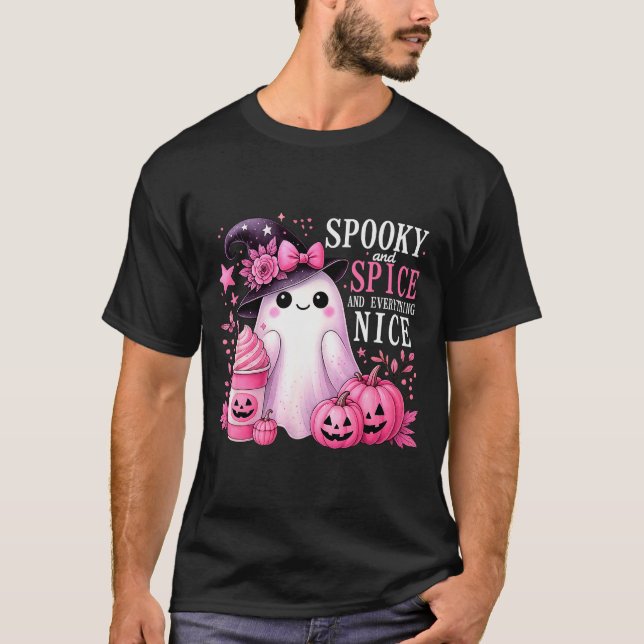 Camiseta Soky And Sce And Everything Nice Halloween Nk  (Frente)