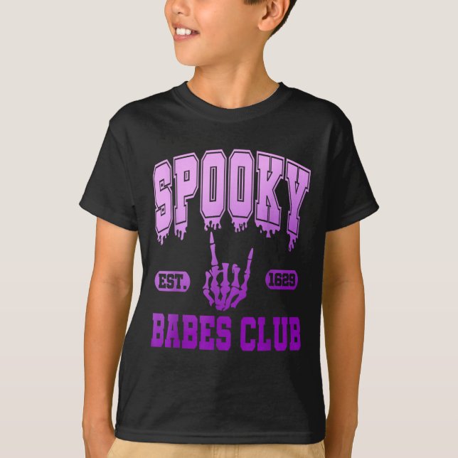 Camiseta Soky Est. 1629 Babes Club, Retro, Goth  (Frente)