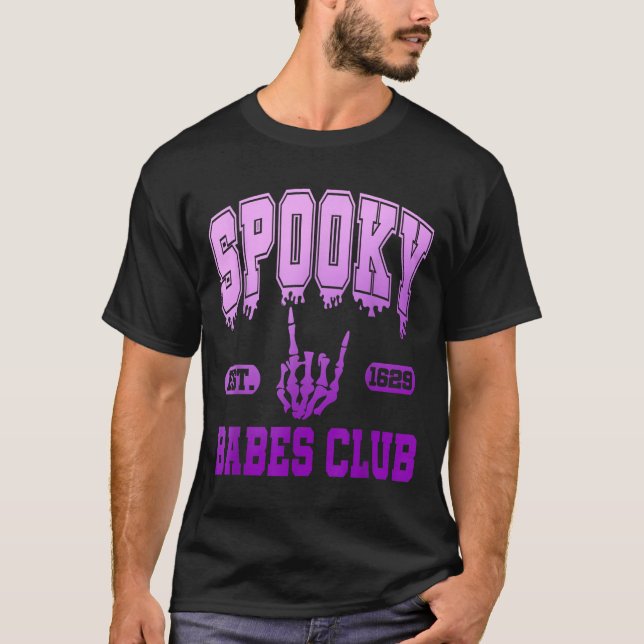 Camiseta Soky Est. 1629 Babes Club, Retro, Goth  (Frente)
