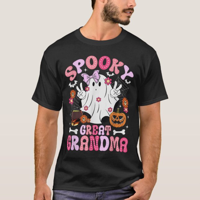 Camiseta Soky Great Grandma Halloween Great Grandmother Gro (Frente)