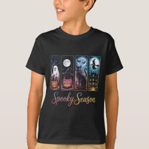 Camiseta Soky Season Halloween Vintage Halloween Horror Nig