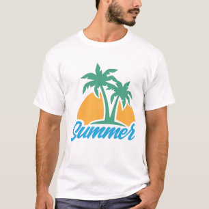 CAMISETA SOL AÉREO DO MAR DO VERÃO