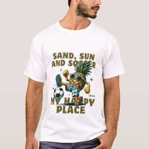 Camiseta Sol, Areia e Futebol