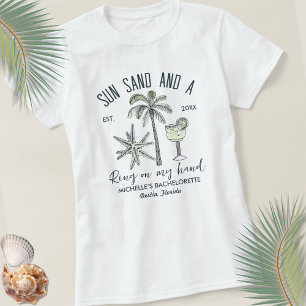 Camiseta Sol, Areia E Um Anel Na Minha Mão Festa Bacharela