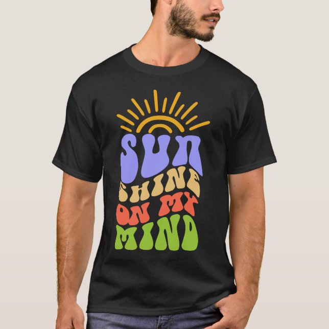 Camiseta Sol Brilha Na Minha Mente (Frente)