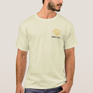 Camiseta sol brilhante
