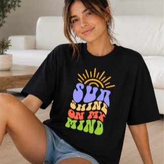 Camiseta Sol Brilhe Na Minha Mente