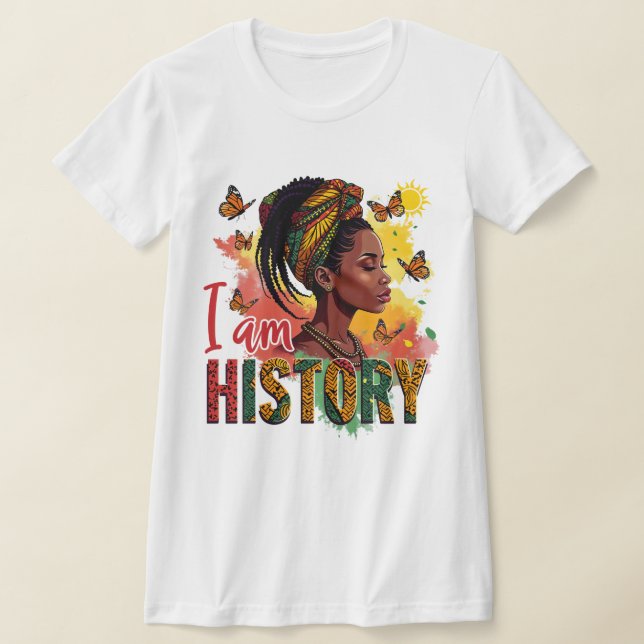 Camiseta Sol da Liberdade: Tee da Beleza Africana (Postura )
