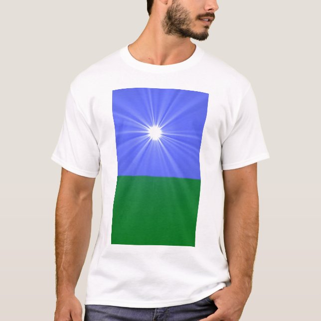 Camiseta sol da manhã (Frente)