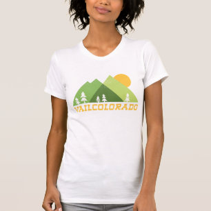 Camiseta sol da montanha de Colorado do vail