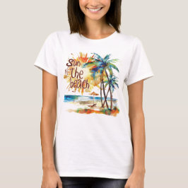 Camiseta Sol da praia