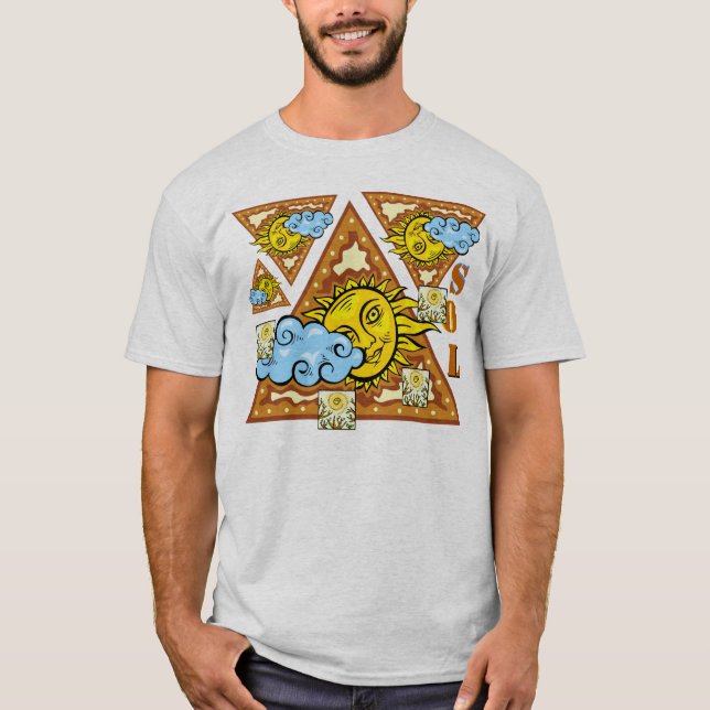 Camiseta Sol de inverno (Frente)