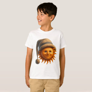 Camiseta Sol de Inverno Aconchegante ☀️🧣