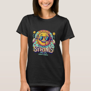 Camiseta sol do hip hop