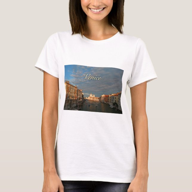 Camiseta Sol em Veneza Itália (Frente)
