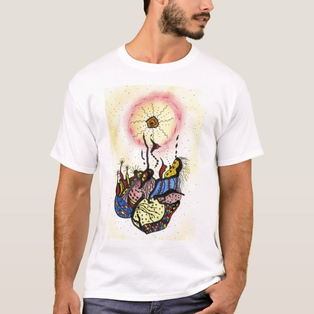 Camiseta Sol estranho (Frente)