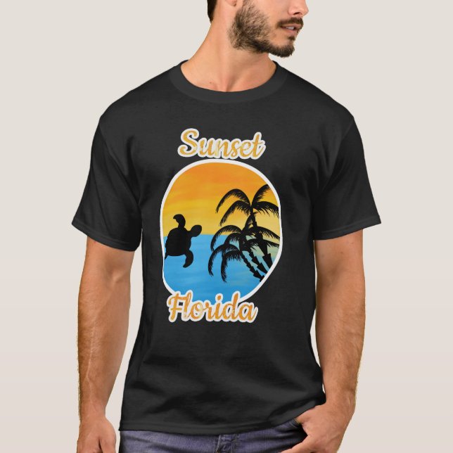Camiseta Sol giro na Flórida T-Shirt (Frente)