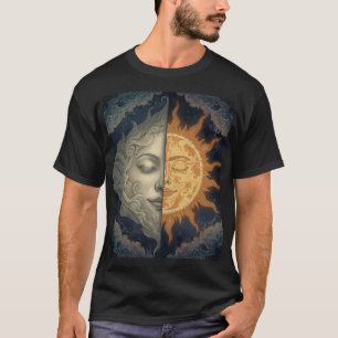 Camiseta sol lua