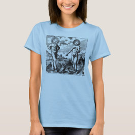 Camiseta sol & lua alquímicos