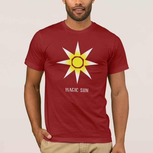 Camiseta Sol Mágico Feliz Incrível (Frente)