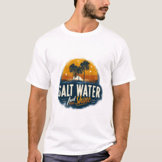 Camiseta Sol, mar e brisas salgadas