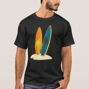 Camiseta Sol Mar Minimalista