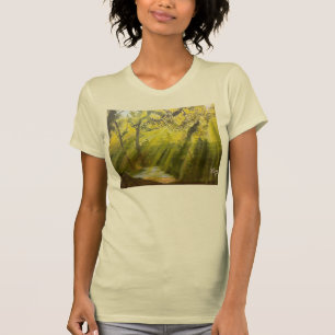 Camiseta Sol na floresta, por Gary Poling