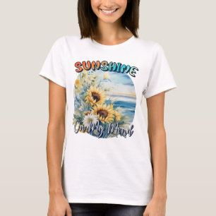 Camiseta Sol na minha mente