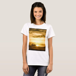 Camiseta Sol No Oceano Pacífico